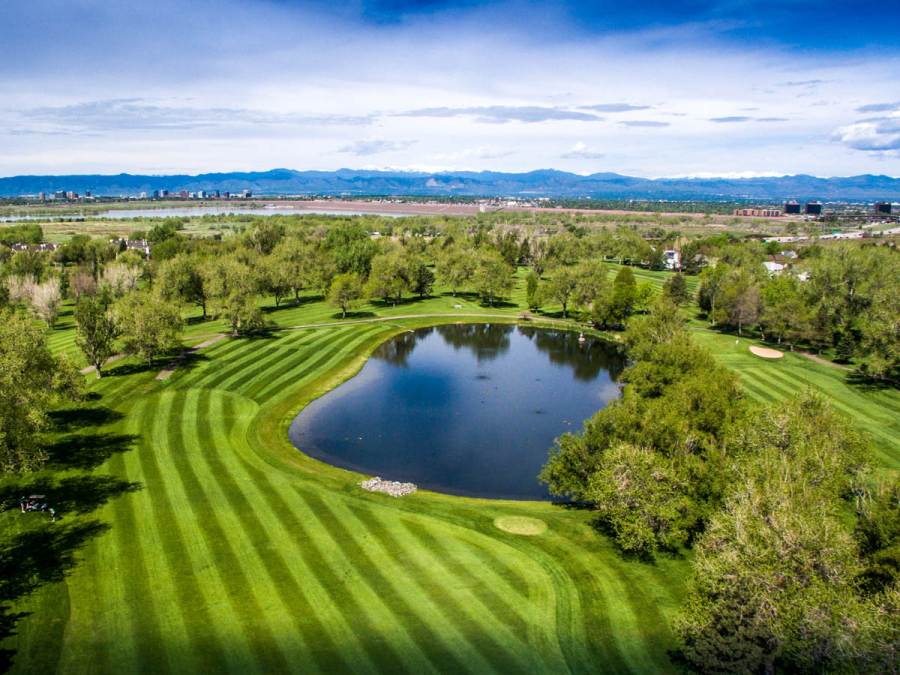 Aurora Hills Golf Course in Aurora, Colorado, USA