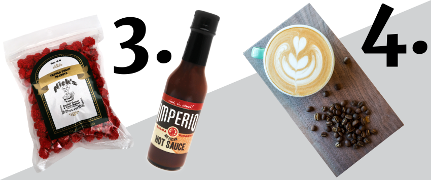 Hot sauce, popcorn, and roasted coffee from businesses in Aurora Colorado