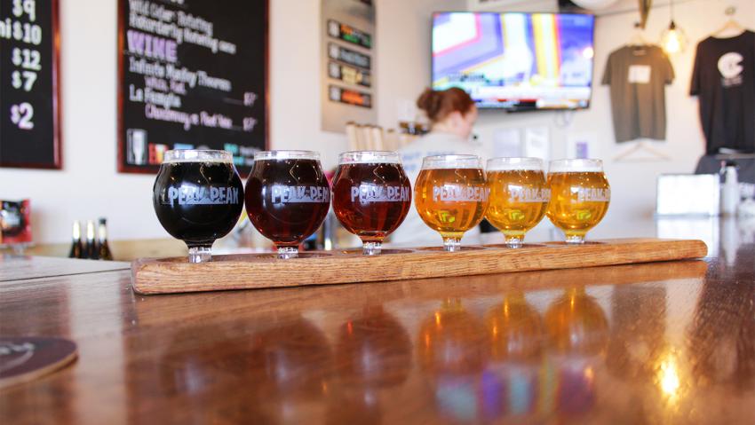 Peak to Peak Tap & Brew's beer in Aurora, Colorado
