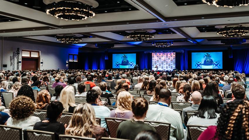 Corporate event at Gaylord Rockies in Aurora Colorado