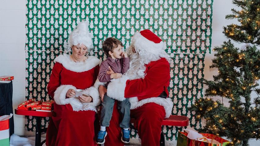 Santa at Stanley Marketplace