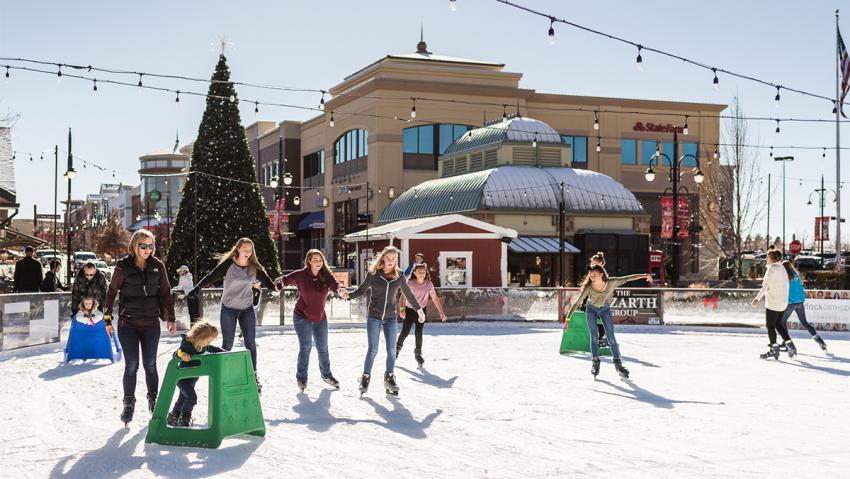 Ice Skating in Southlands Aurora, CO