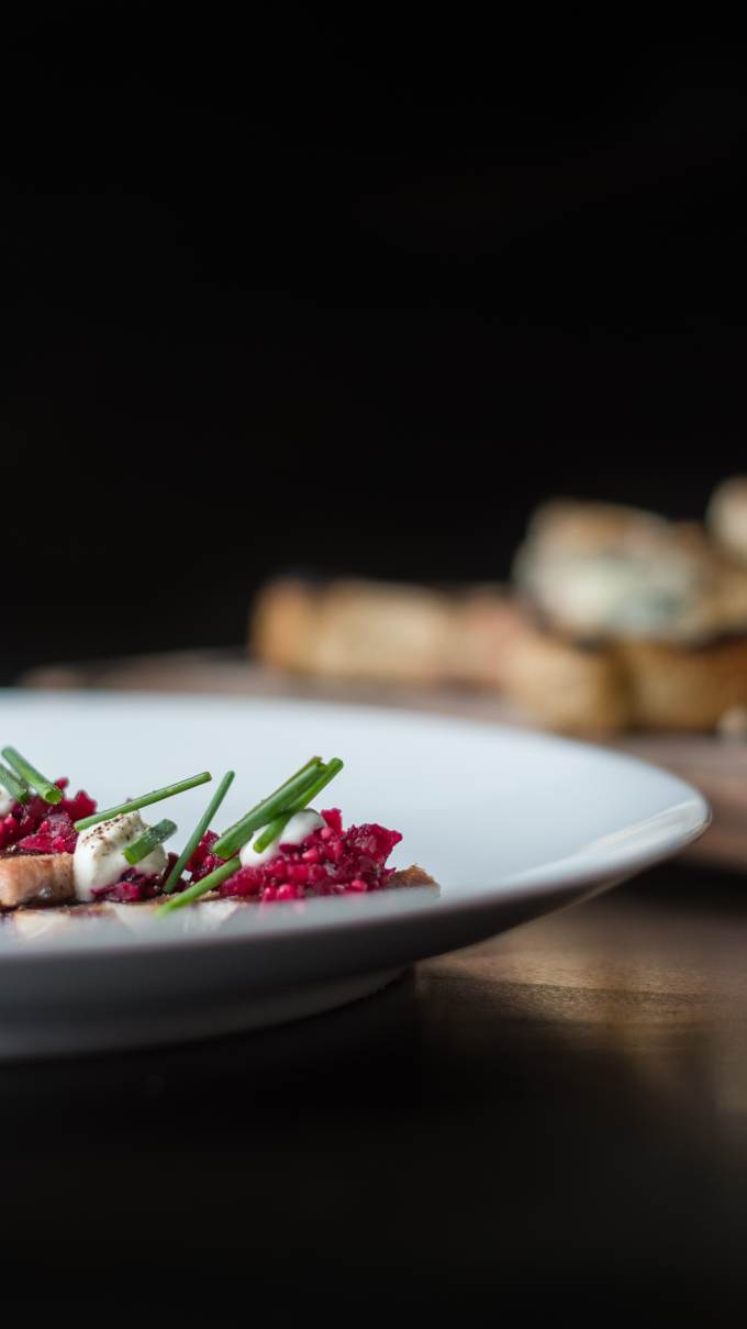 appetizers from award winning restaurant annette